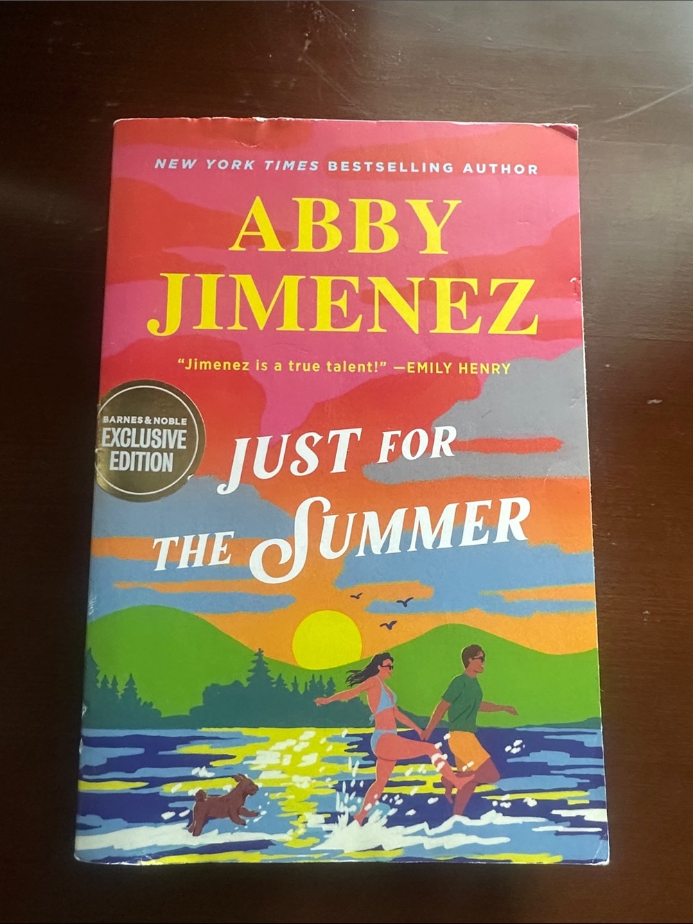 Abby Jimenez Just for the Summer • (B&N Exclusive Edition) paperback edition